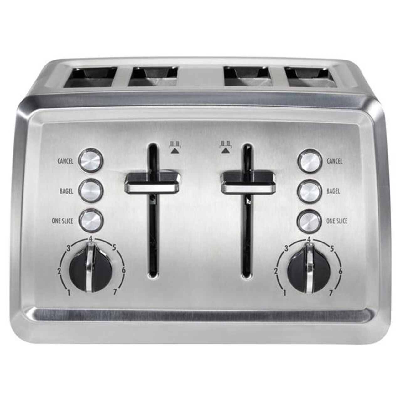 Hamilton Beach 6046845 7.68 x 11.1 x 11 in. Stainless Steel 4 Slot  Toaster, Silver